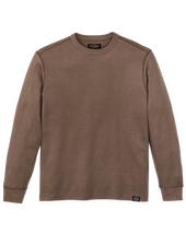Waffle Knit Thermal Crewneck