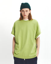 Loose Fit T Shirt Avocado