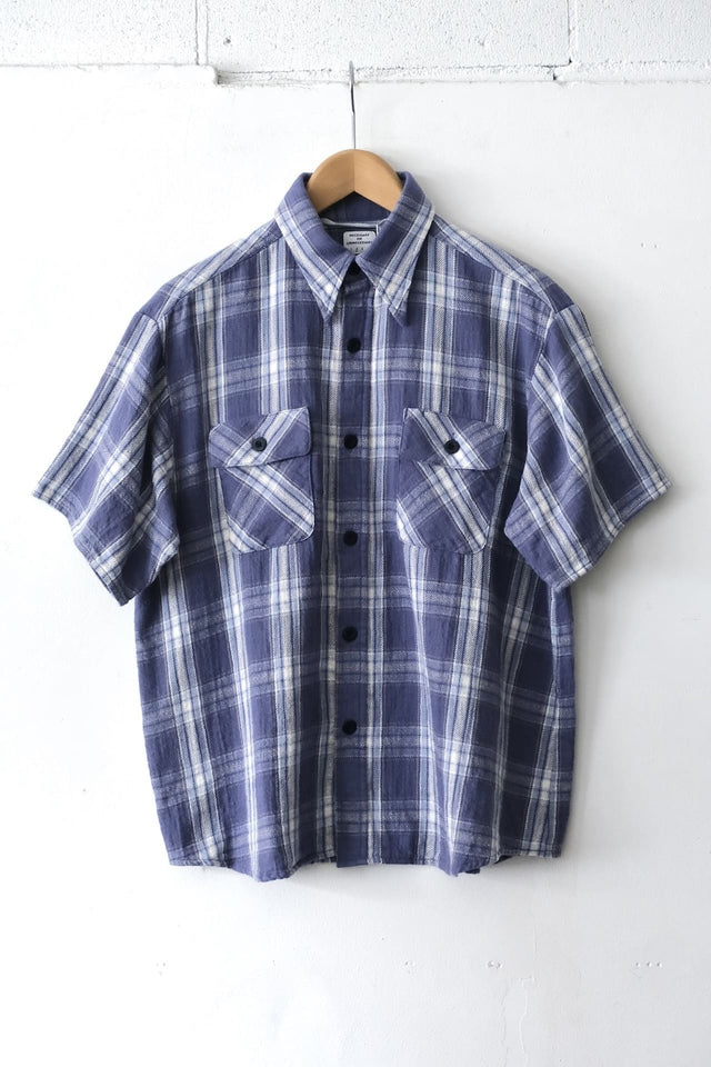 N.O.UN WORK SHIRTS Blue Check | Directors Web Shop powered by BASE