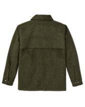 Mackinaw Wool Cape Coat - Forest Green