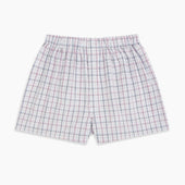 Purple And Orange Multi Graph Check Godfrey Boxer Shorts
