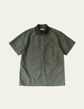 Fujito Rib Collar Shirt Light Beige Black Olive Green Directors Web Shop Powered By Base