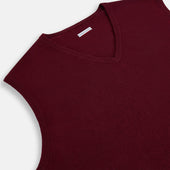 Cashmere V Neck Vest