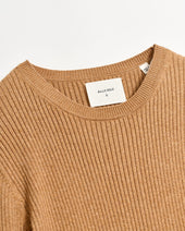 Long Sleeve Rib Crew