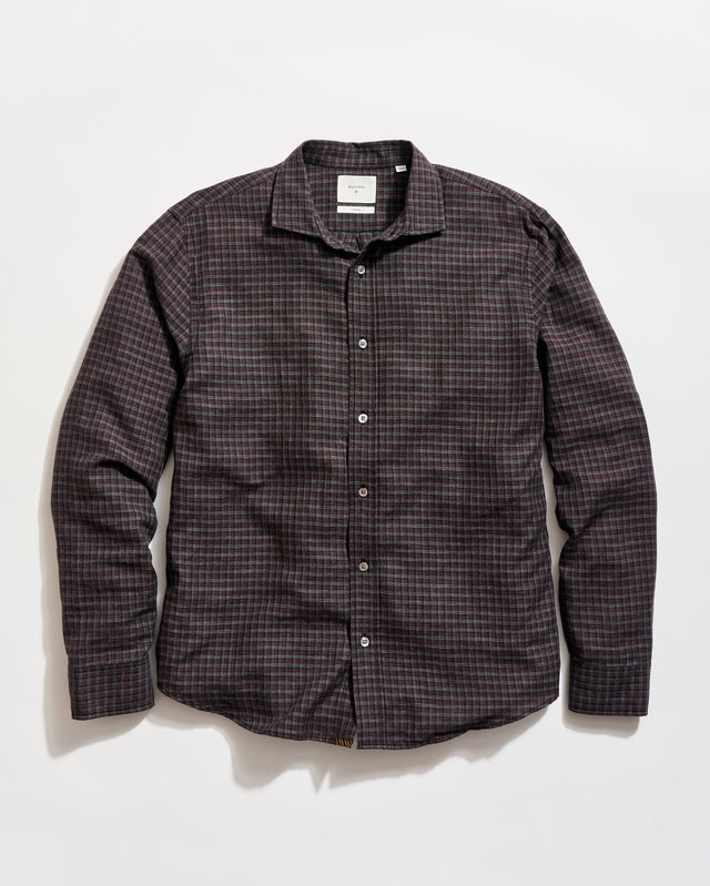 Melange Gingham Cedar Shirt