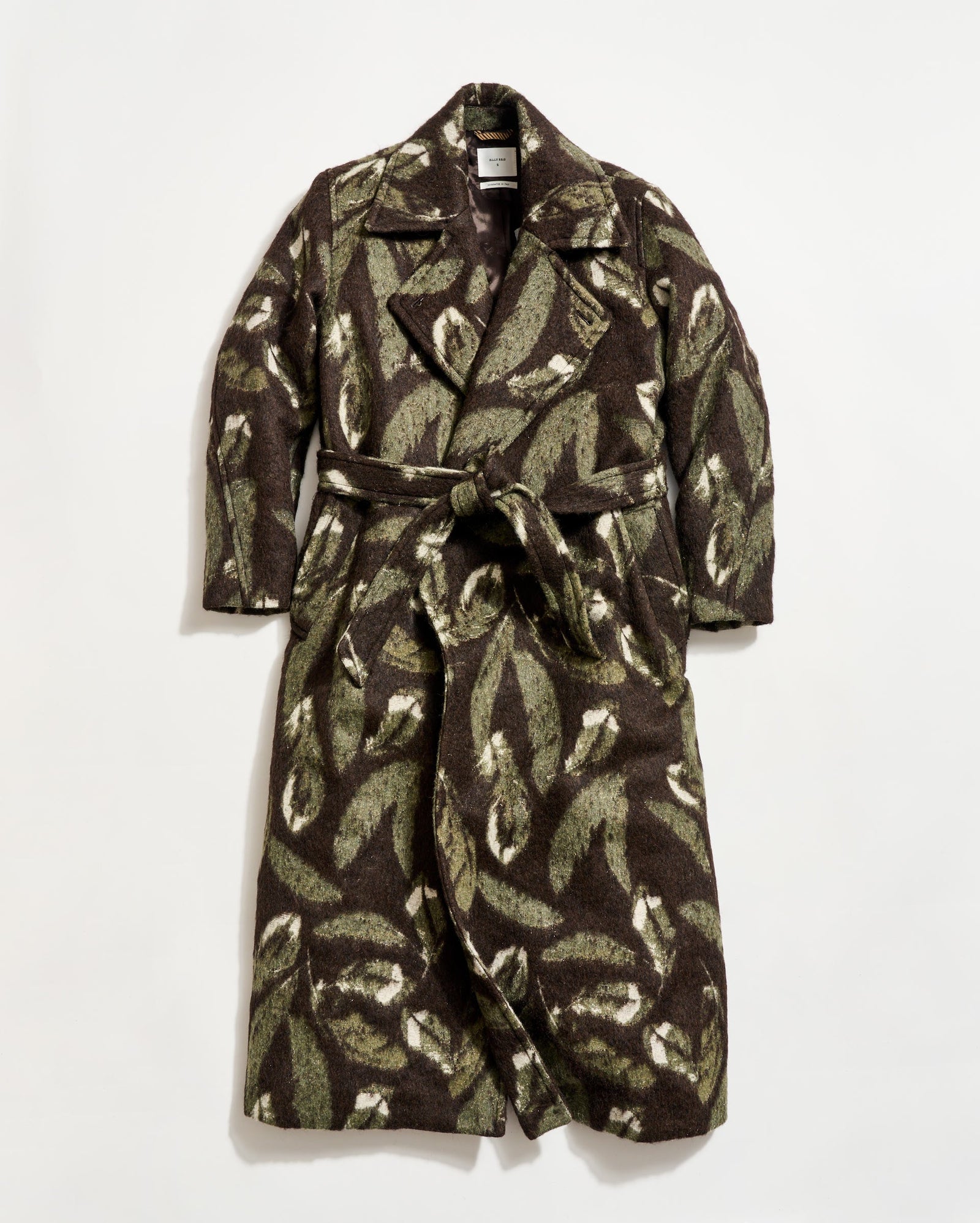 Feather Jacquard Top Coat