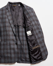 Virgin Wool Shadow Plaid Archie Jacket