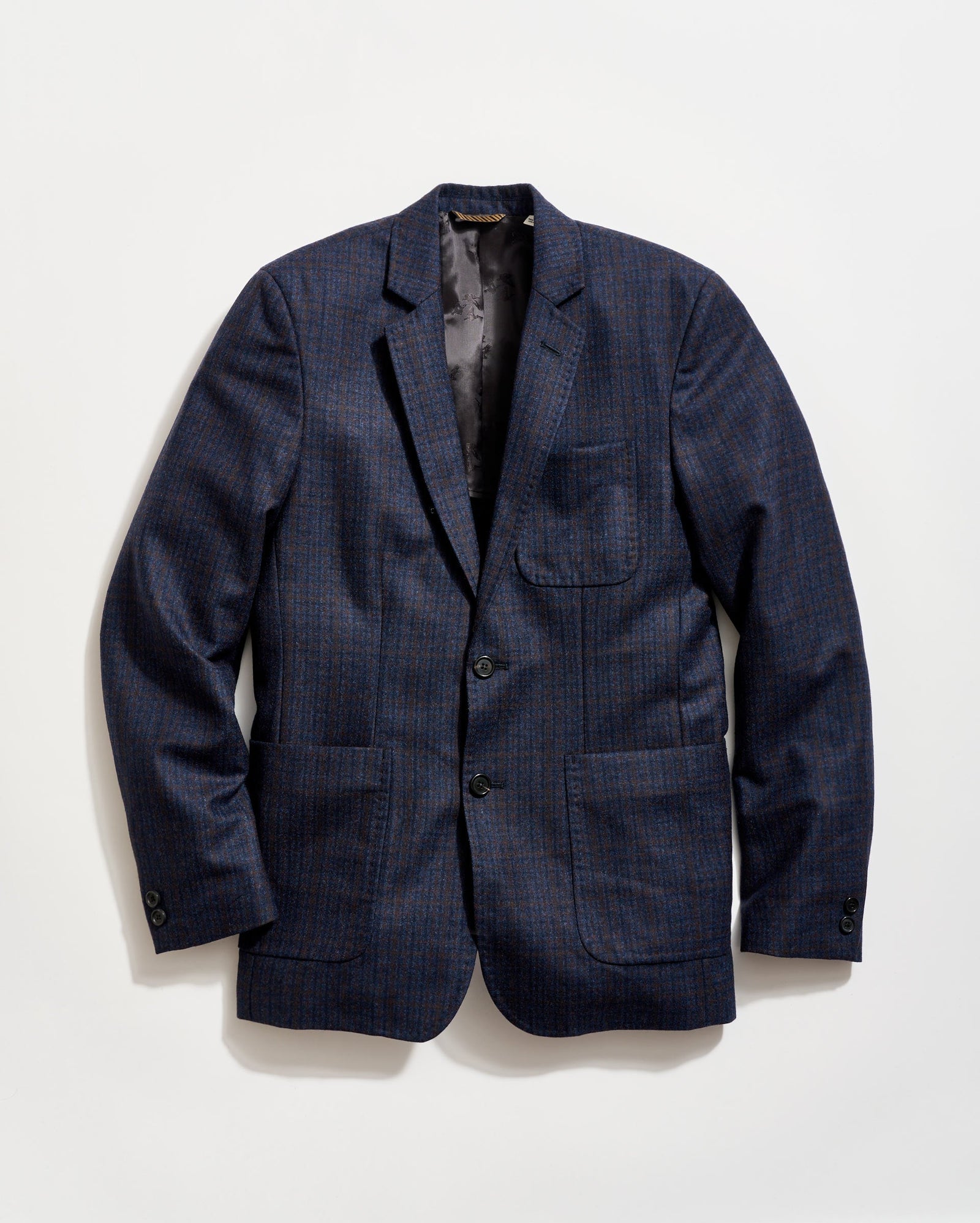 Virgin Wool Plaid Archie Jacket