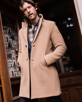 Recycled Wool Jordan Coat