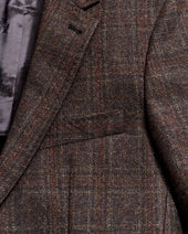 Virgin Wool Plaid Walton Jacket