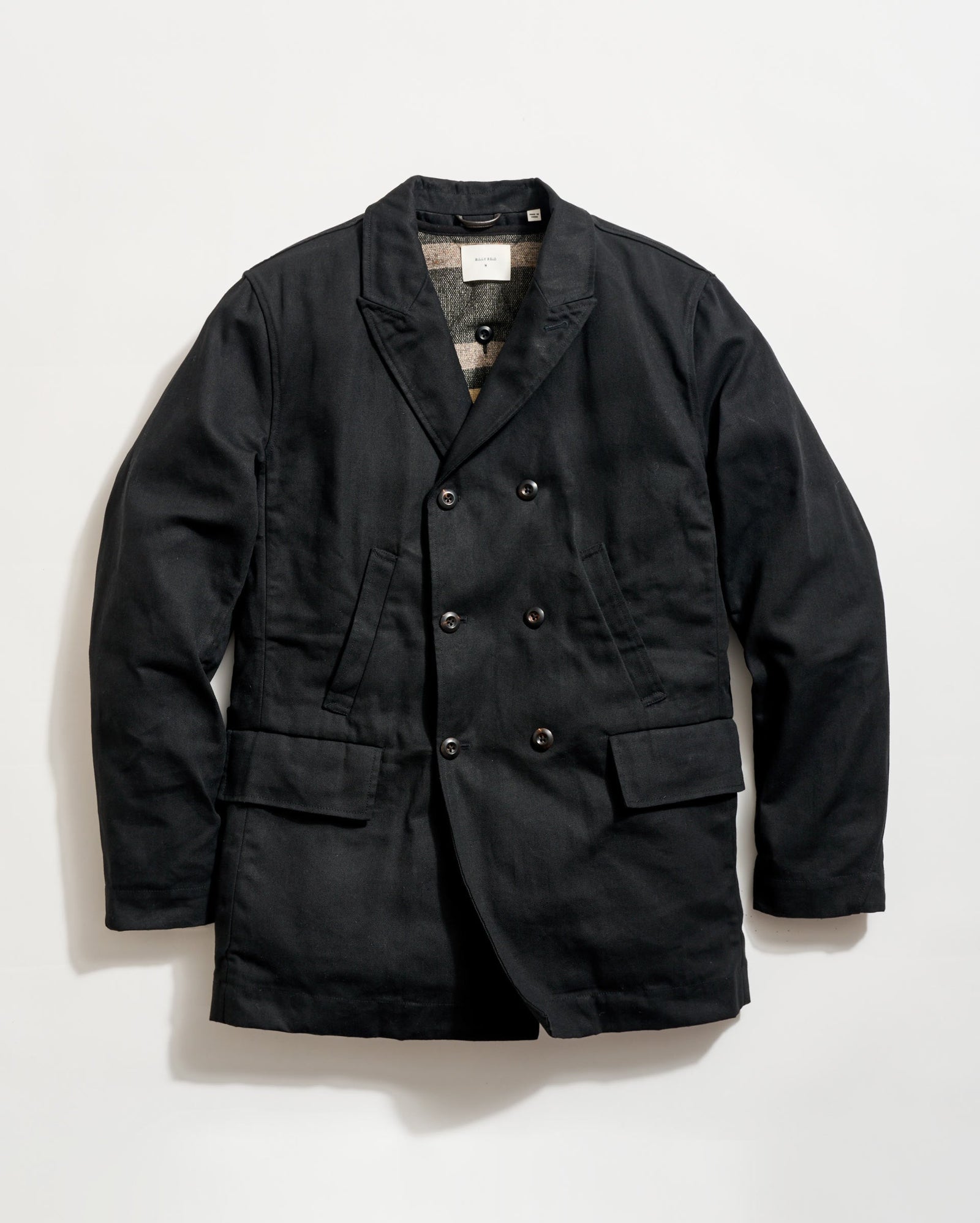 Waxed Canvas Bond Peacoat