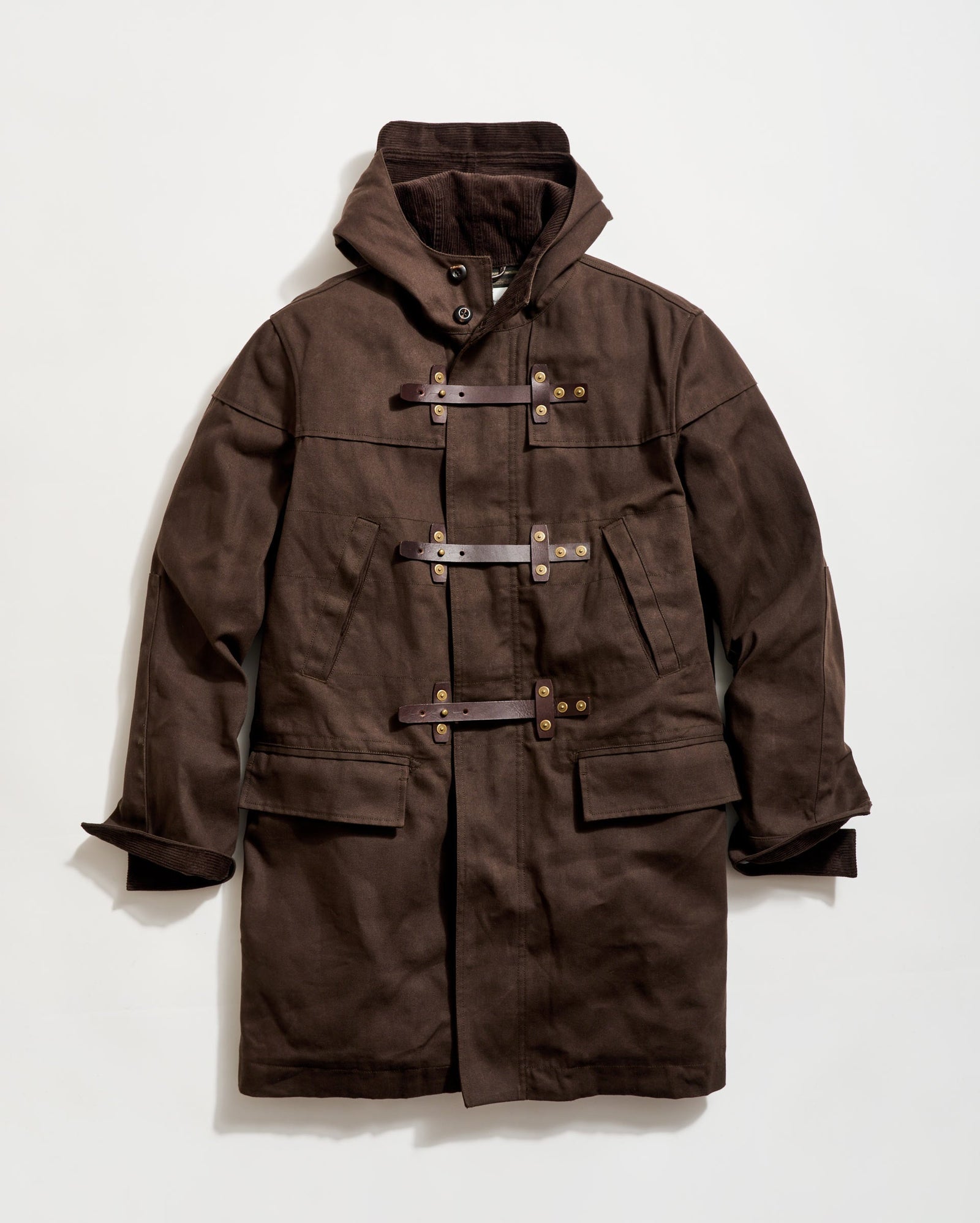 Waxed Canvas Duffle Coat