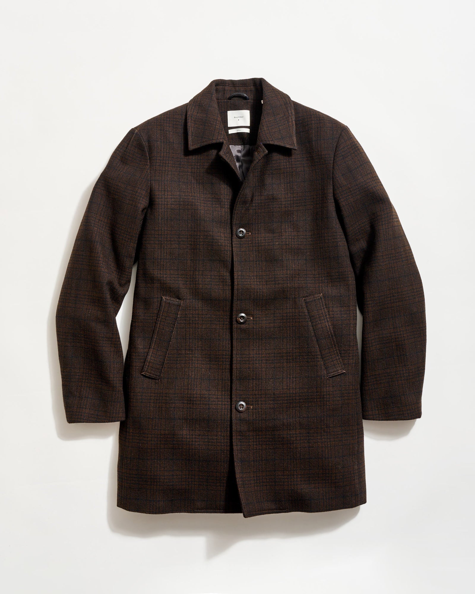 Plaid Cooper Overcoat