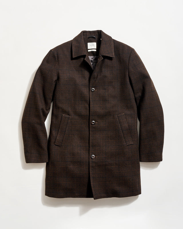 Plaid Cooper Overcoat