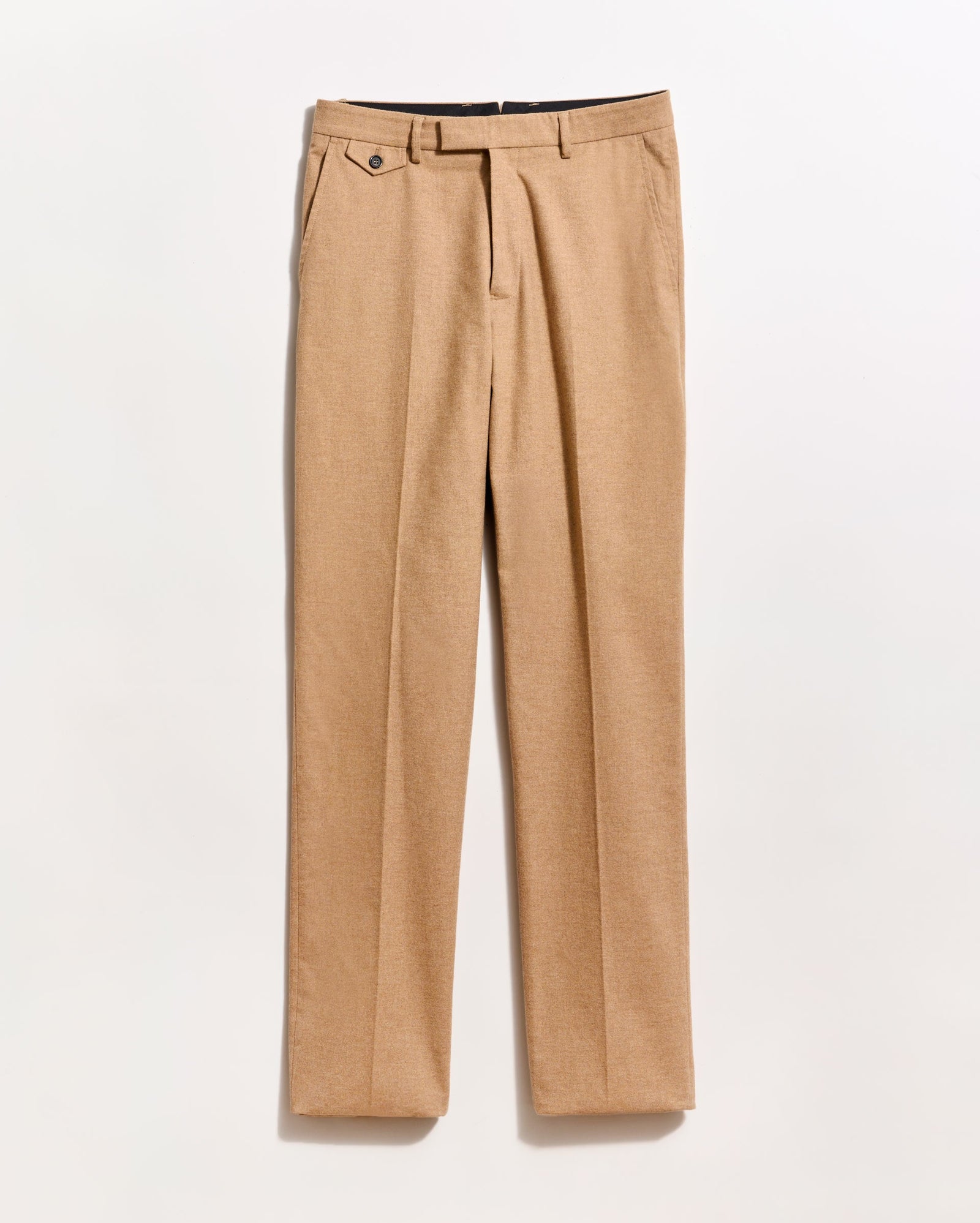 Flannel Flat Front Trouser