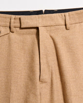 Flannel Flat Front Trouser