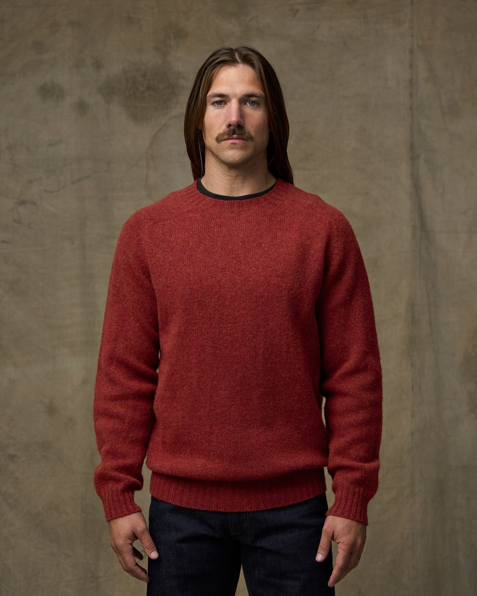 Shetland 5 Gauge Wool Sweater