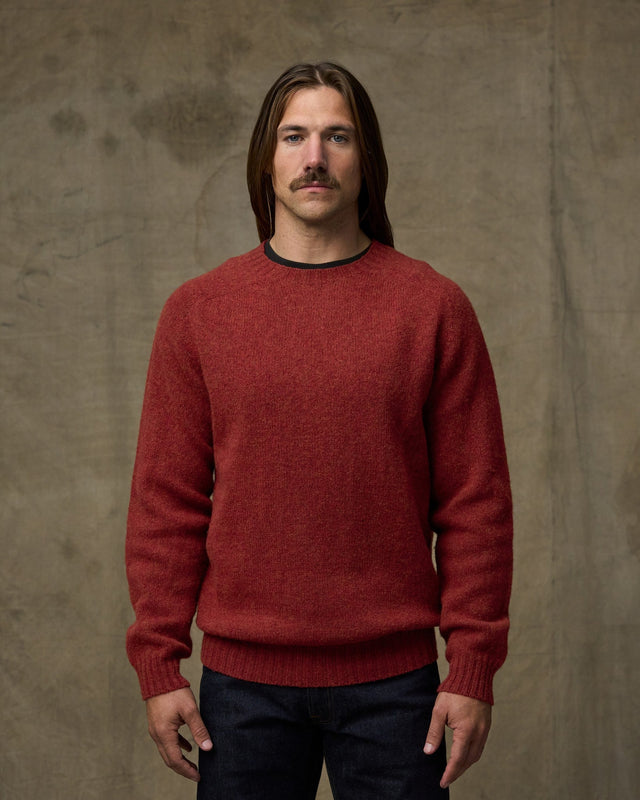 Shetland 5 Gauge Wool Sweater