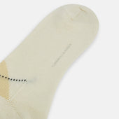 Wool Check Mid Length Socks