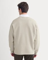 Luxe Fleece Rugby Polo | Peyote