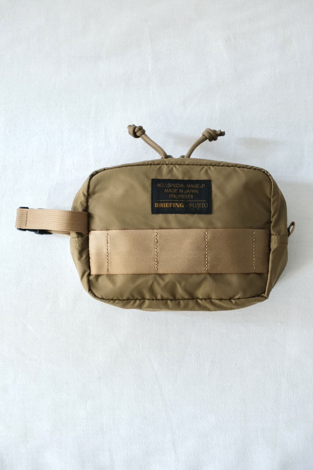 BRIEFING × FUJITO Expedition Utility Pouch Coyote | Directors Web Shop powered by BASE