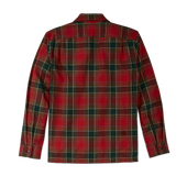 Elk Heights Camp Shirt - Sycamore Green / Red Plaid