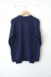 Fujito L S Knit T Shirt Gray Green Midnight Blue Directors Web Shop Powered By Base