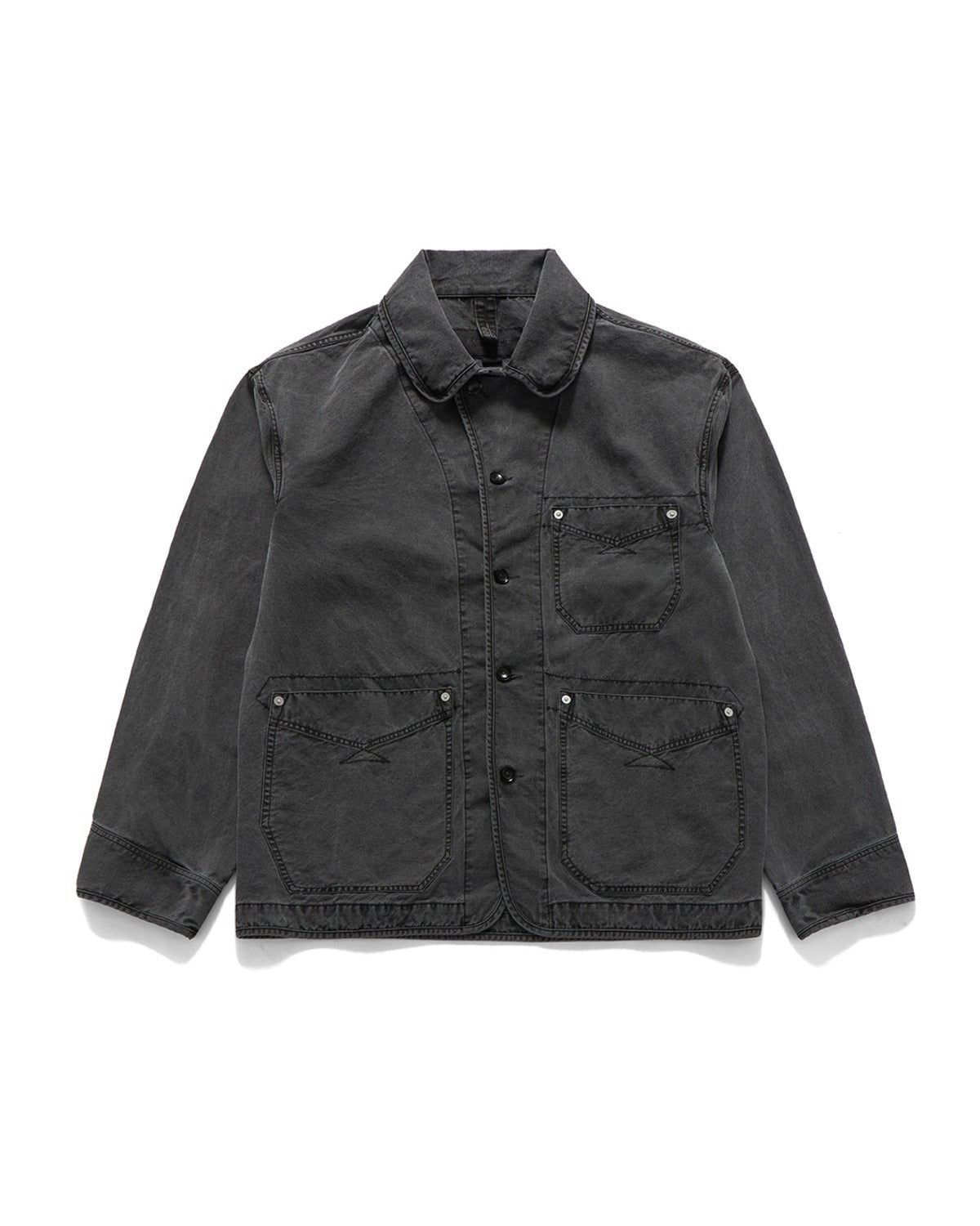 Wanderer Chore Jacket Dyeing Linen