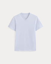 The Essential Organic V-Neck Tee | Skywriting
