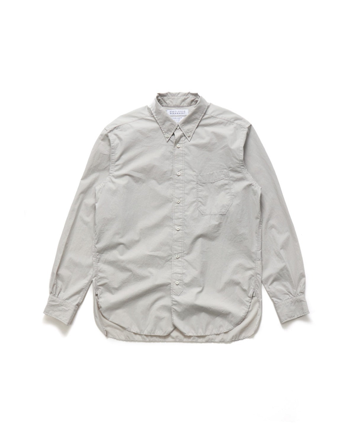B.D REGULAR SHIRT / LIGHT GREY