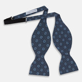 Medallion Silk Bow Tie