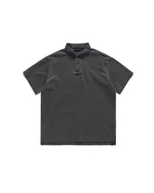 DYEING PIQUE T-SHIRTS / CHARCOAL