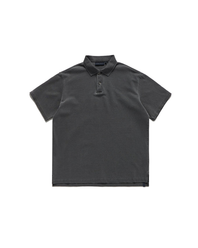 DYEING PIQUE T-SHIRTS / CHARCOAL