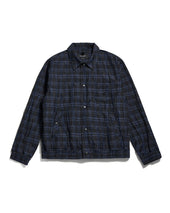 French Coach Jacket Blue Check
