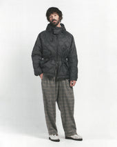 Quilted Royal Navy Parka Ripstop