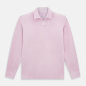 Pink Rugby Polo Shirt