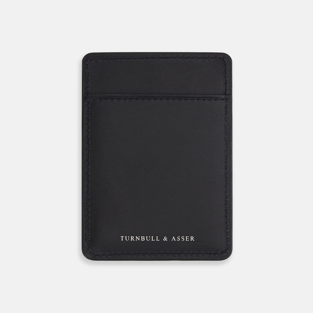 Navy Two-slot Card Case