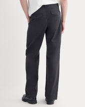 Relaxed Fit Chino | Black