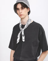 Multi Fabric Loose Fit T Shirt