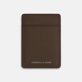 Dark Chocolate Two-slot Card Case