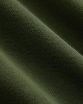 Luxe Fleece Rugby Polo | Dark Forest