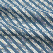 Pale Multi Stripe Weekend Fit Wool Shirt With Derby Collar And 1 Button Cuffs