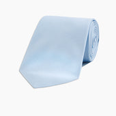 Plain Woven Satin Silk Tie