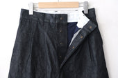 Fujito 2 Tuck Trousers Blue Light Gray Directors Web Shop Powered By Base