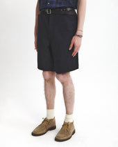 Belted Shorts Linen