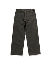 Fatigue Pants Lot 025 Ash Black Backsatin