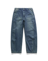 CINCH BACK CURVED PANTS / VINTAGE INDIGO