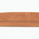 Ruggine Light Rust Suede Tubular Dress Belt