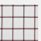 Grid Check Hand Rolled Handkerchief
