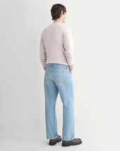 Relaxed Italian Selvedge Jean | Light Indigo